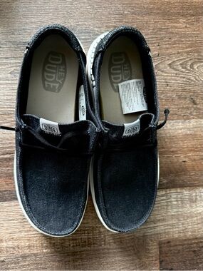 Hey Dude Women’s Wendy’s Rise Shoes Black 8W